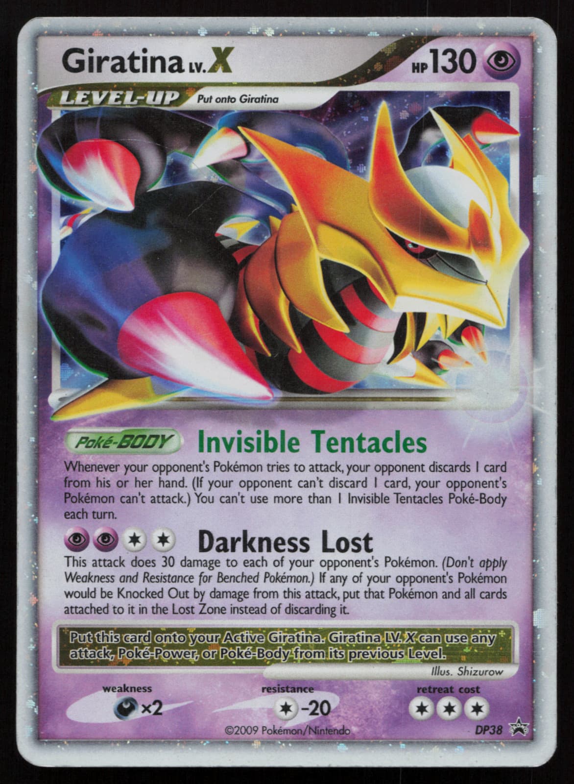 MP Giratina LV.X DP38 Diamond and Pearl Holo