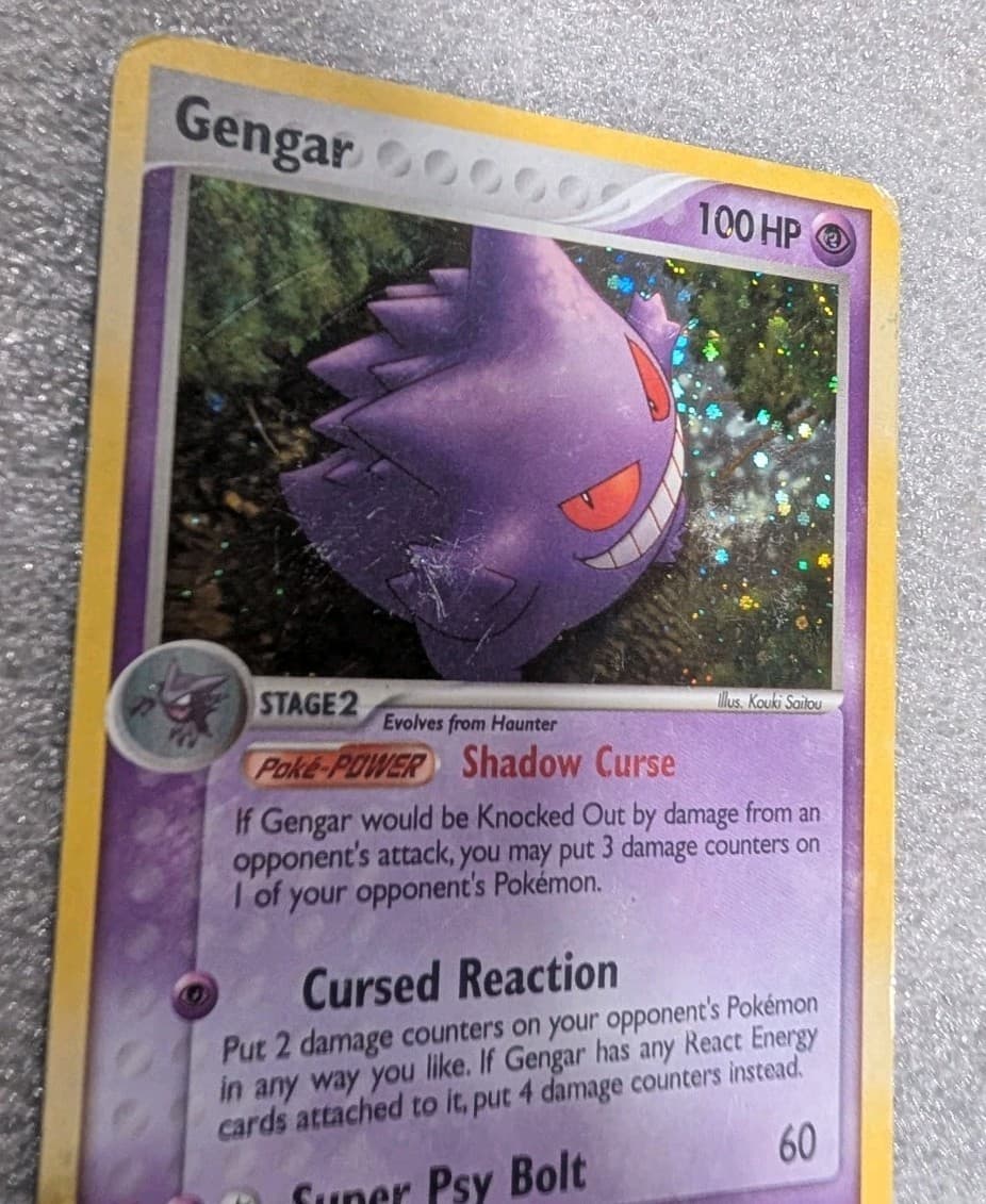 Pokémon Gengar TCG Legend Maker Holo Rare Card 5/92
