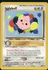 Igglybuff 40/75 Uncommon Neo Discovery Pokemon Unlimited Moderately Played