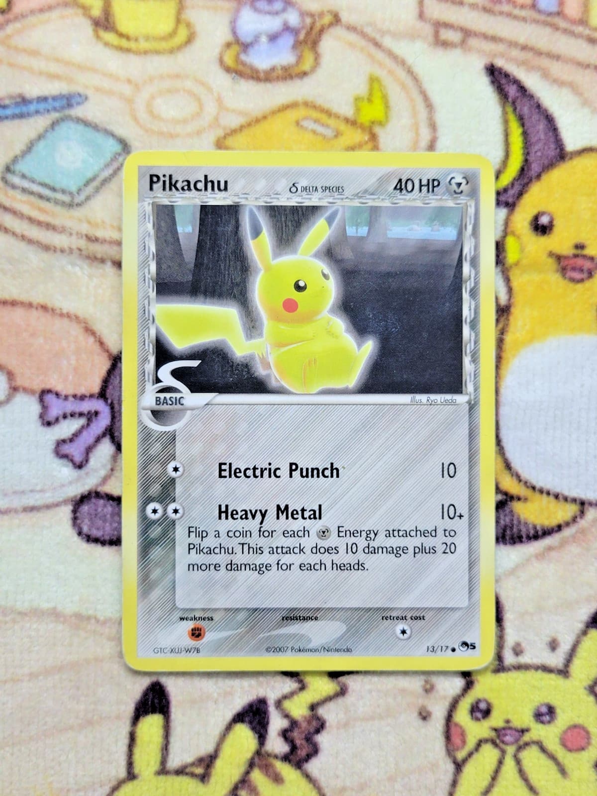 Pikachu (Delta Species) 013/017 POP Series 5 Regular