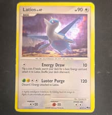Nintendo Pokemon TCG Latios Pokemon 4/17 POP Series 7 Holo Rare EN 2008 90 HP
