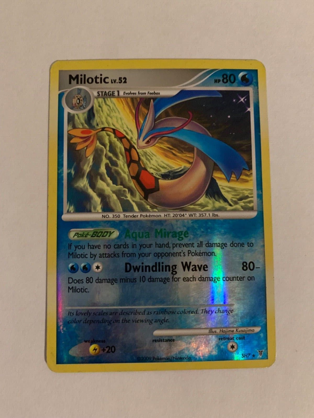 Milotic (Shiny) SH7-12 Supreme Victors Reverse Holo
