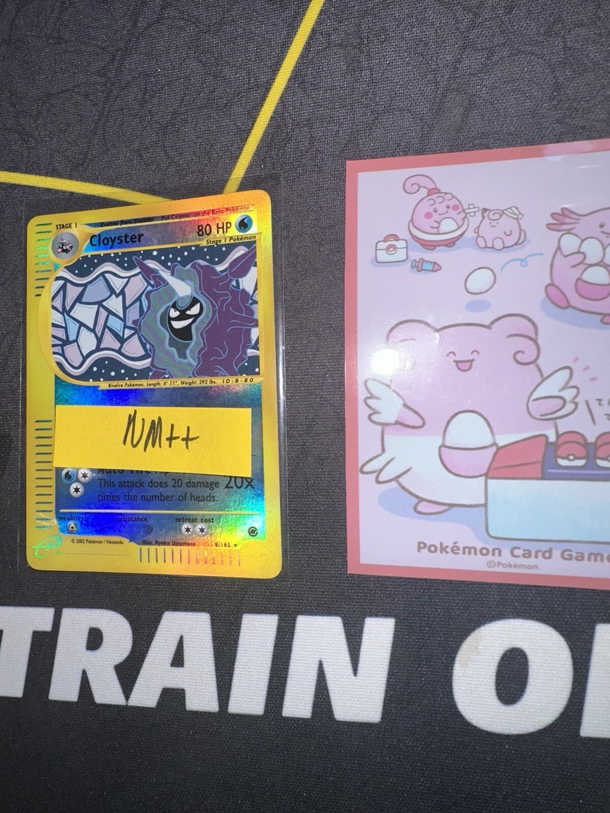 Pokemon TCG Cloyster Reverse Holo Rare 8/165 Expedition🔥PSA Grade🔥092💎NM ++💎