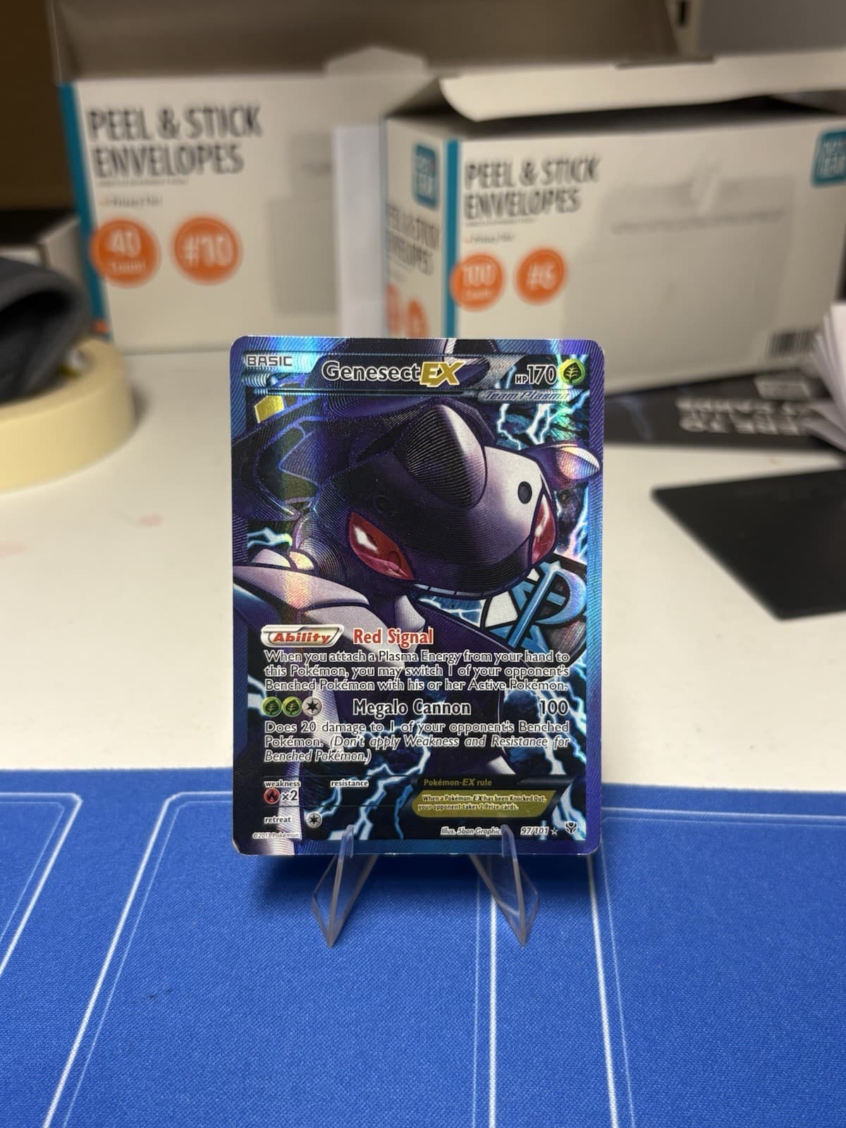 Genesect EX (Team Plasma) (97 Full Art) 97/101 Plasma Blast Holo