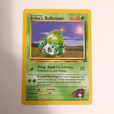 Pokemon TCG Erika's Bulbasaur 39/132 Gym Challenge 2000 Unlimited Regular UC