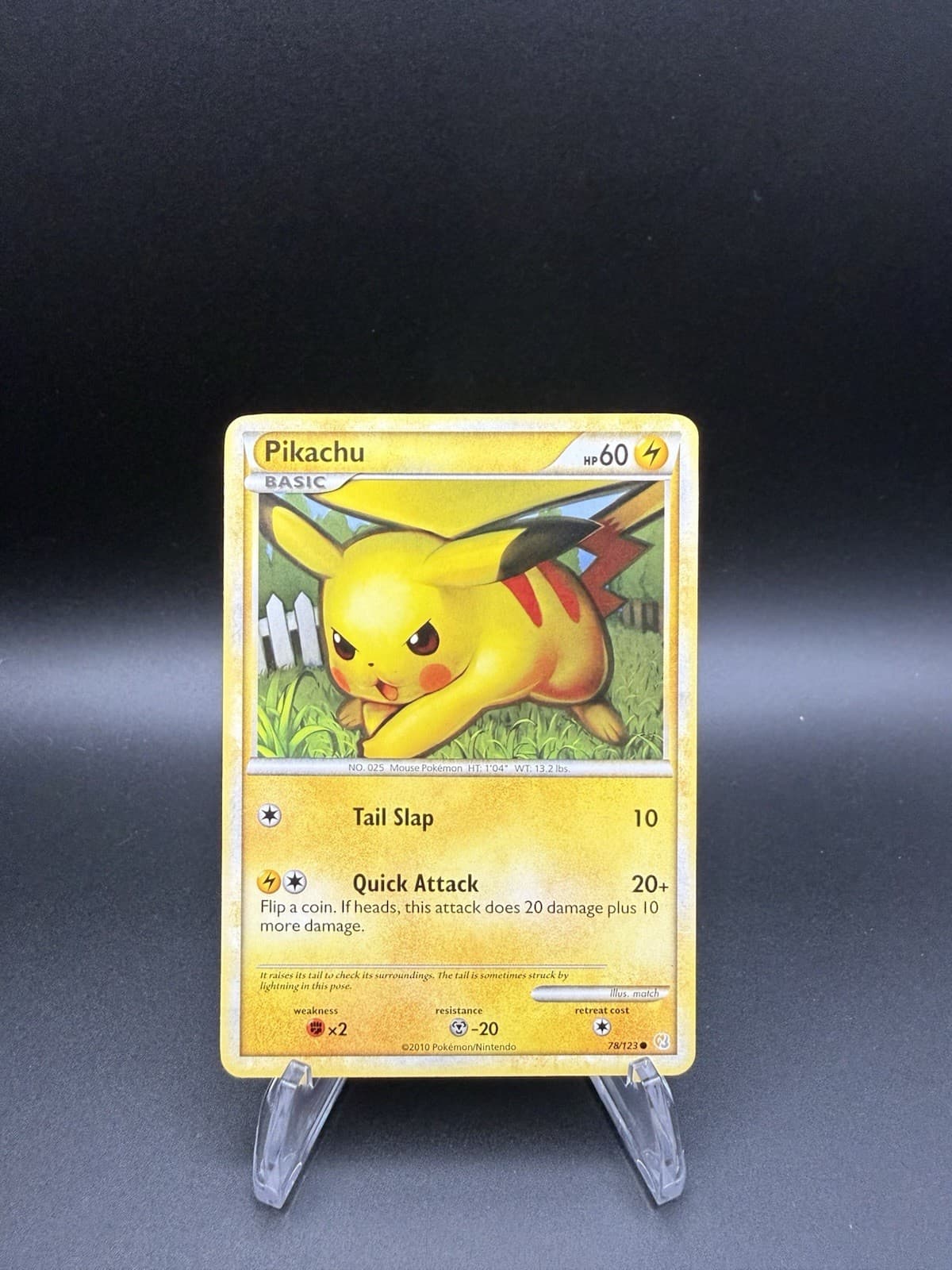Pokémon pikachu mysterious treasures 78/123