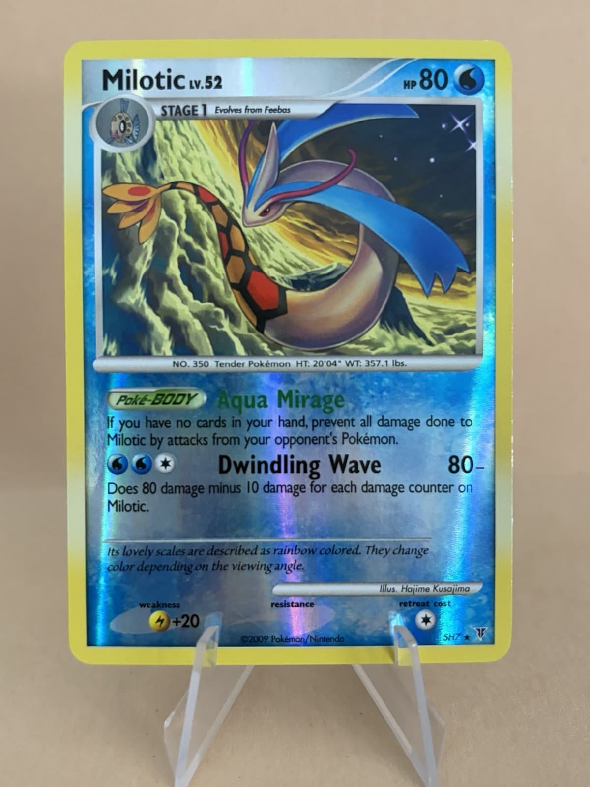 Pokémon TCG Milotic SH7 Supreme Victors Shiny Reverse Holo