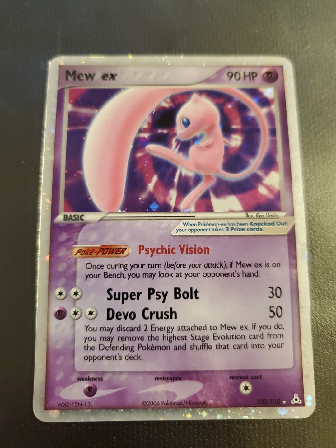 Mew EX 100/110 Holon Phantoms Holo