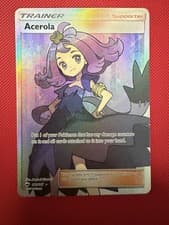 The Pokémon Company Acerola 142/147 SM Burning Shadows Full Art Holo UR EN 2017