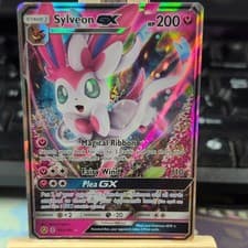 Pokemon TCG Sylveon GX 92a/145 Alternate Art Promo Holo GX Eng 2018 200 HP