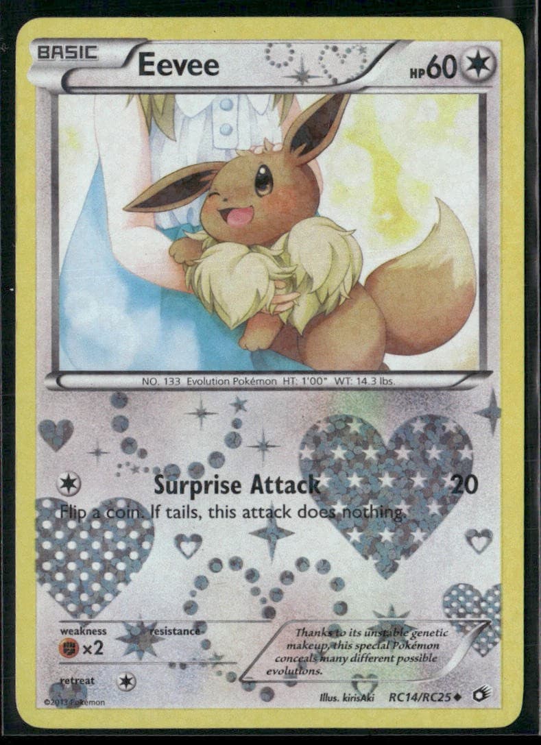 Eevee RC14/RC25 Holo - Pokemon TCG Legendary Treasures: Radiant Collection