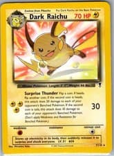 Dark Raichu - 7/110 Legendary Collection Non Holo Deck Exclusives - Pokemon - NM
