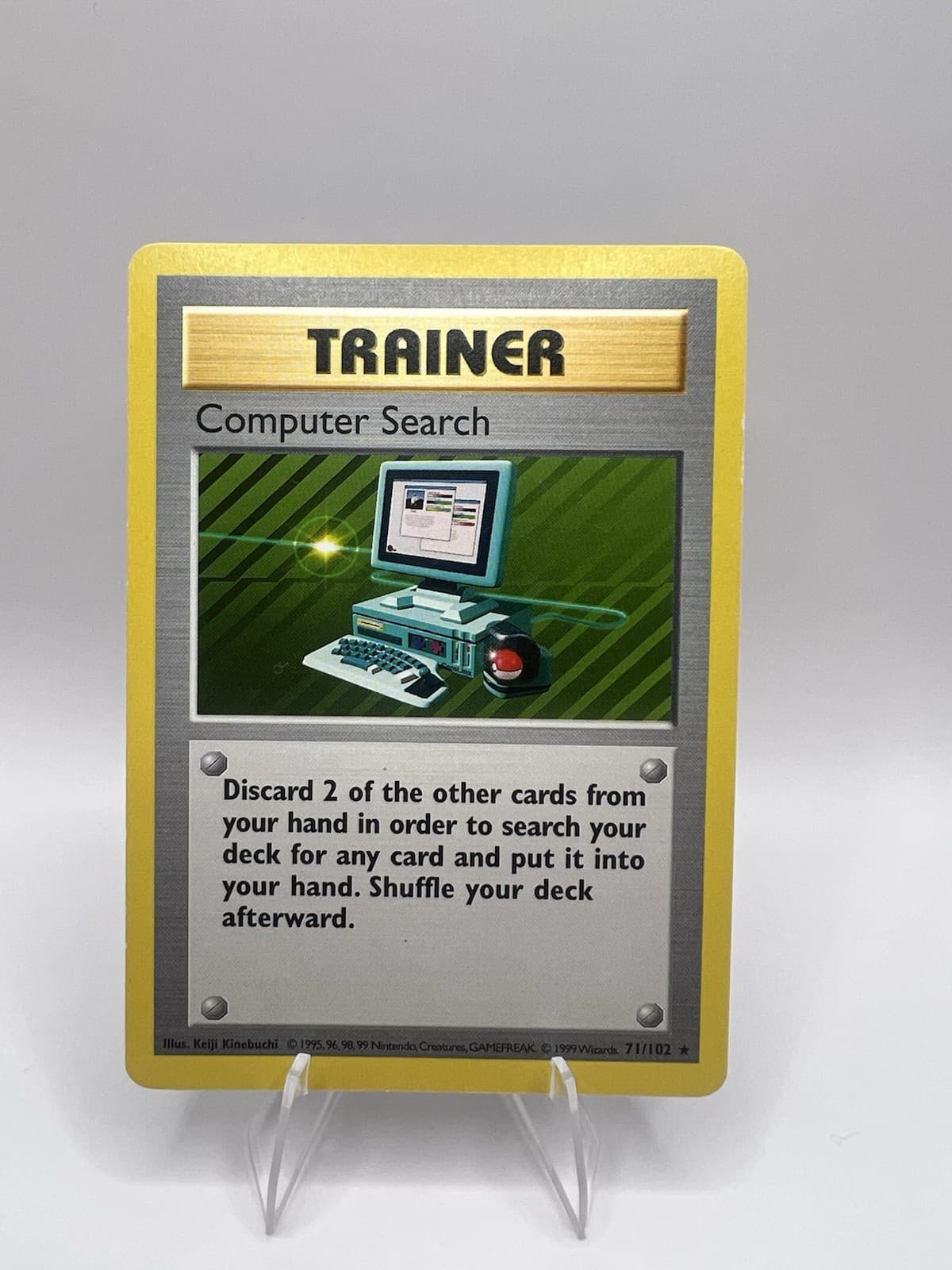 Computer Search 071/102 Base Set (Shadowless) Regular