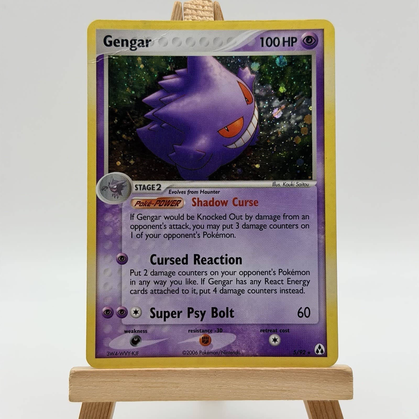 Gengar 5/92 Legend Maker Holo