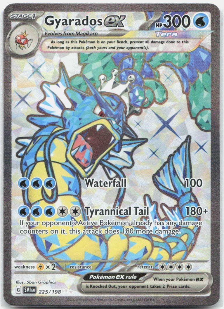 Gyarados ex Holo Ultra Rare SV01: Scarlet & Violet Base Set 225/198 NM