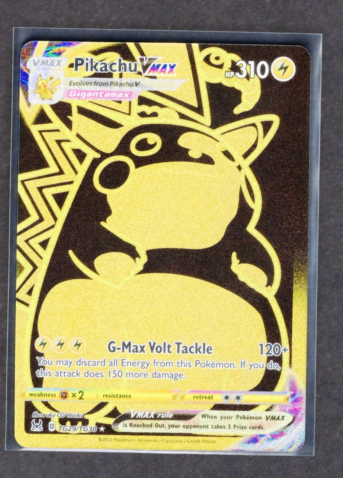 Pikachu VMAX SWSH11:TG29/TG30 Holo Lightning SWSH11:Lost Origin Trainer Gallery