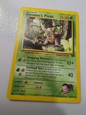 Pokémon TCG Giovanni's Pinsir 24/132 Gym Challenge Regular Rare LP Condition