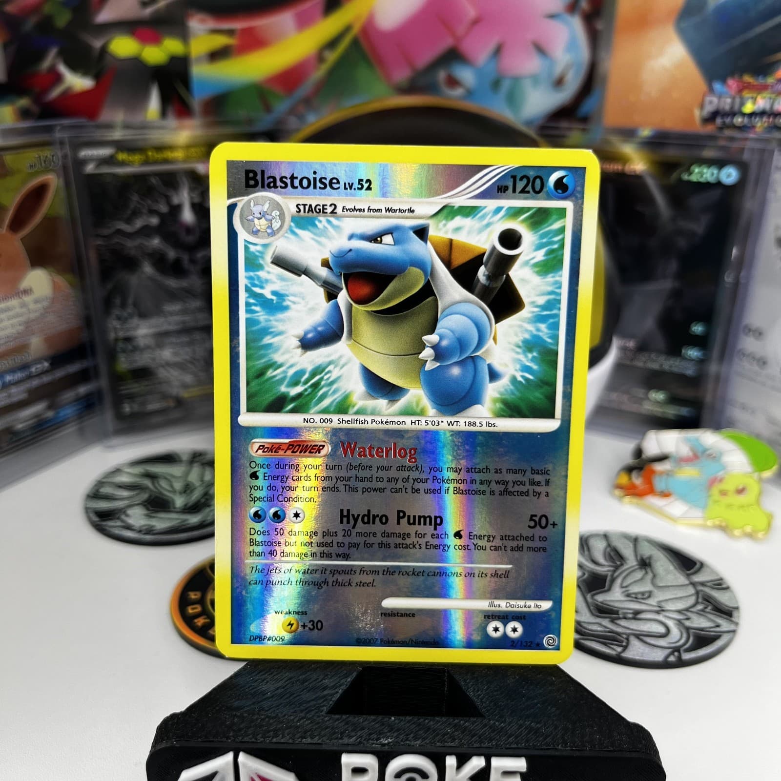 Blastoise 2/132 Secret Wonders Reverse Holo LP