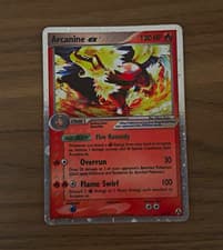 The Pokémon Company Arcanine ex 83/92 EX Legend Maker Holo Ultra Rare 2006 MP