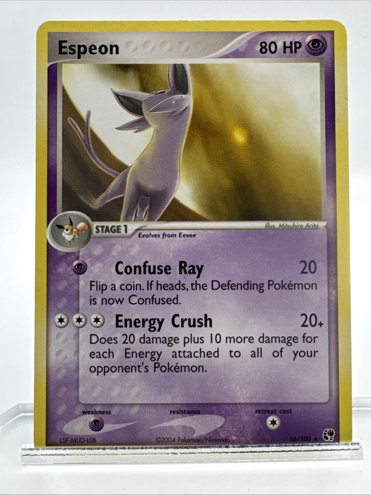Espeon 16/100 Sandstorm Regular
