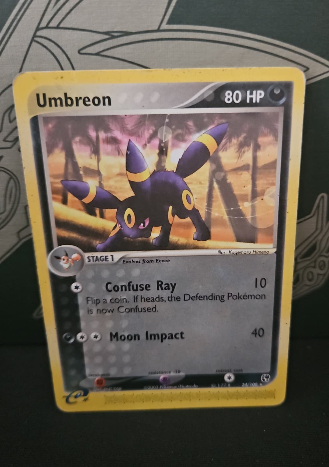 Umbreon 24/100 Sandstorm Regular