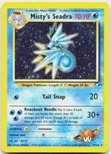 Misty's Seadra (Prerelease) 009/132 Holo Promo WoTC Promo Pokemon Lightly Played