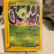Pokemon TCG Celebi 50/53 Wotc Promo 2002 English Holo Promo 50 HP
