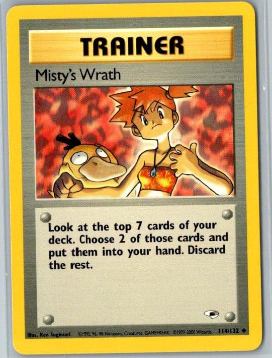 Gym Heroes #114/132 Misty's Wrath
