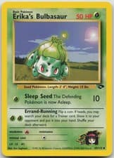 Erika's Bulbasaur Uncommon Unlimited Gym Challenge 039/132 LP Ken Sugimori