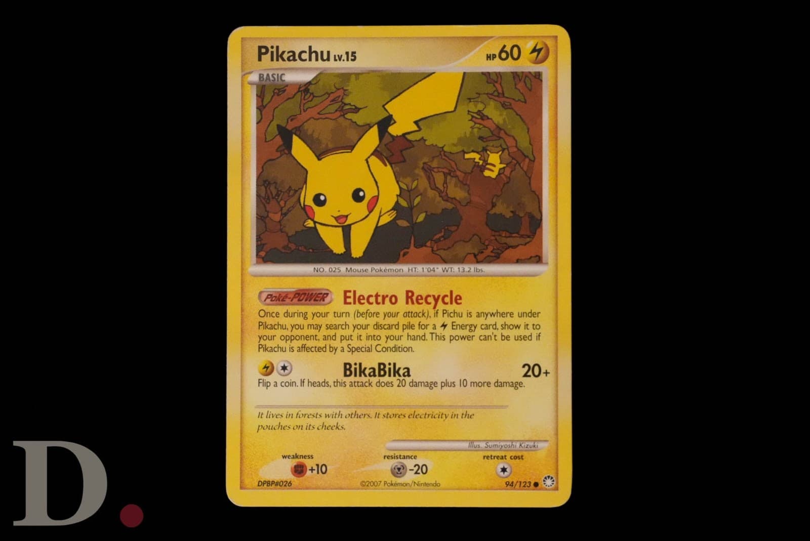 Pikachu 94/123 Mysterious Treasures Regular