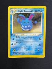 Pokemon Light Azumarill 13/105 Neo Destiny Rare Holo First Edition Wizards ITA