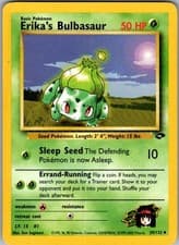 Erika's Bulbasaur 39/132 Uncommon Gym Challenge Pokemon Unlimited Lightly Played