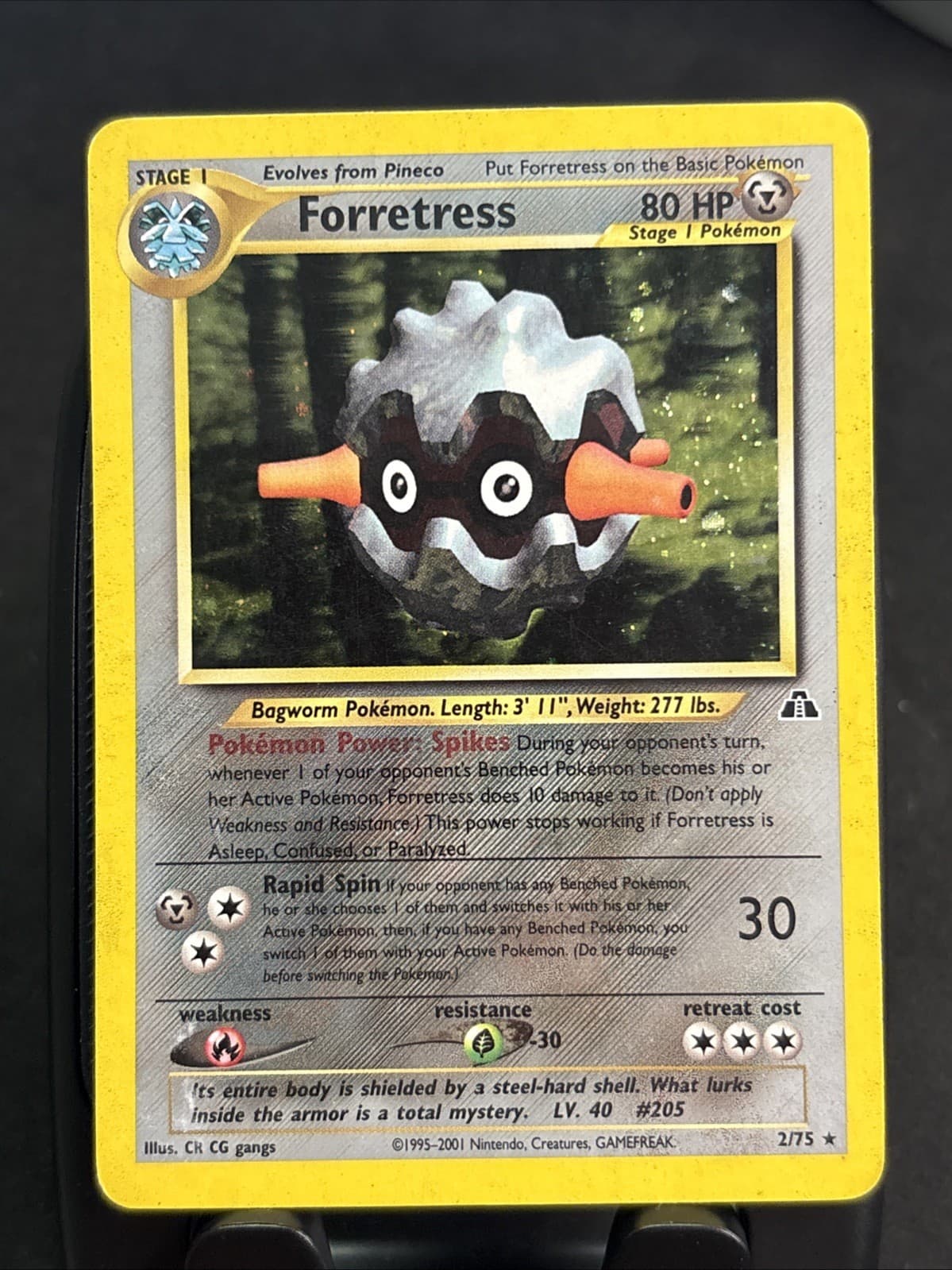 Forretress 2/75 Neo Discovery Holo