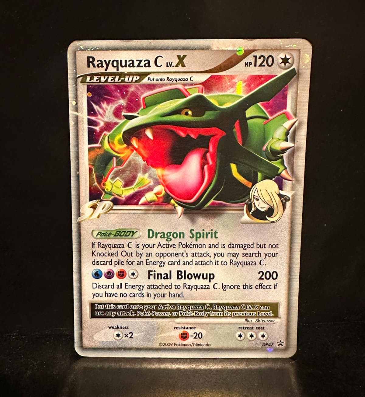 Rayquaza C LV.X 146/147 Supreme Victors Holo Ultra Rare Pokemon Card 2009 SP