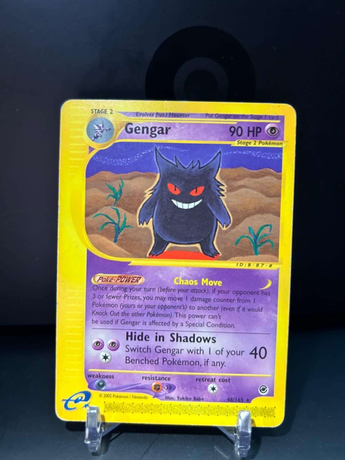 Gengar 48/165 Non Holo Rare E-Reader Expedition 2002 Pokemon TCG #48 Vintage