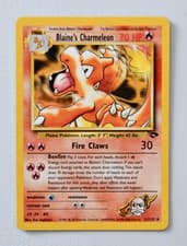 Blaine's Charmeleon 31/132 Pokemon Gym Challenge Regular, Ungraded, Excellent
