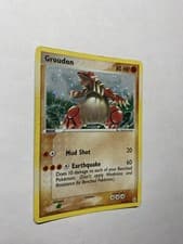 GROUDON 102/101 EX Hidden Legends Secret Ultra Rare Holo Pokémon Card 2004