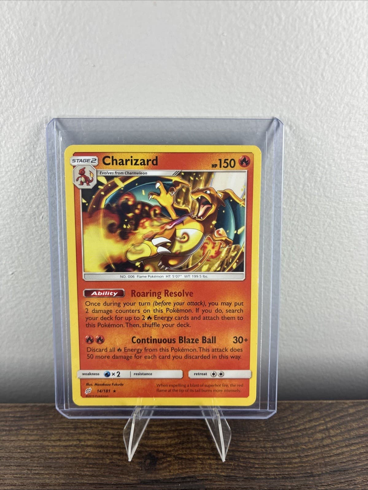 Charizard 14/181 Sm-Team Up Regular