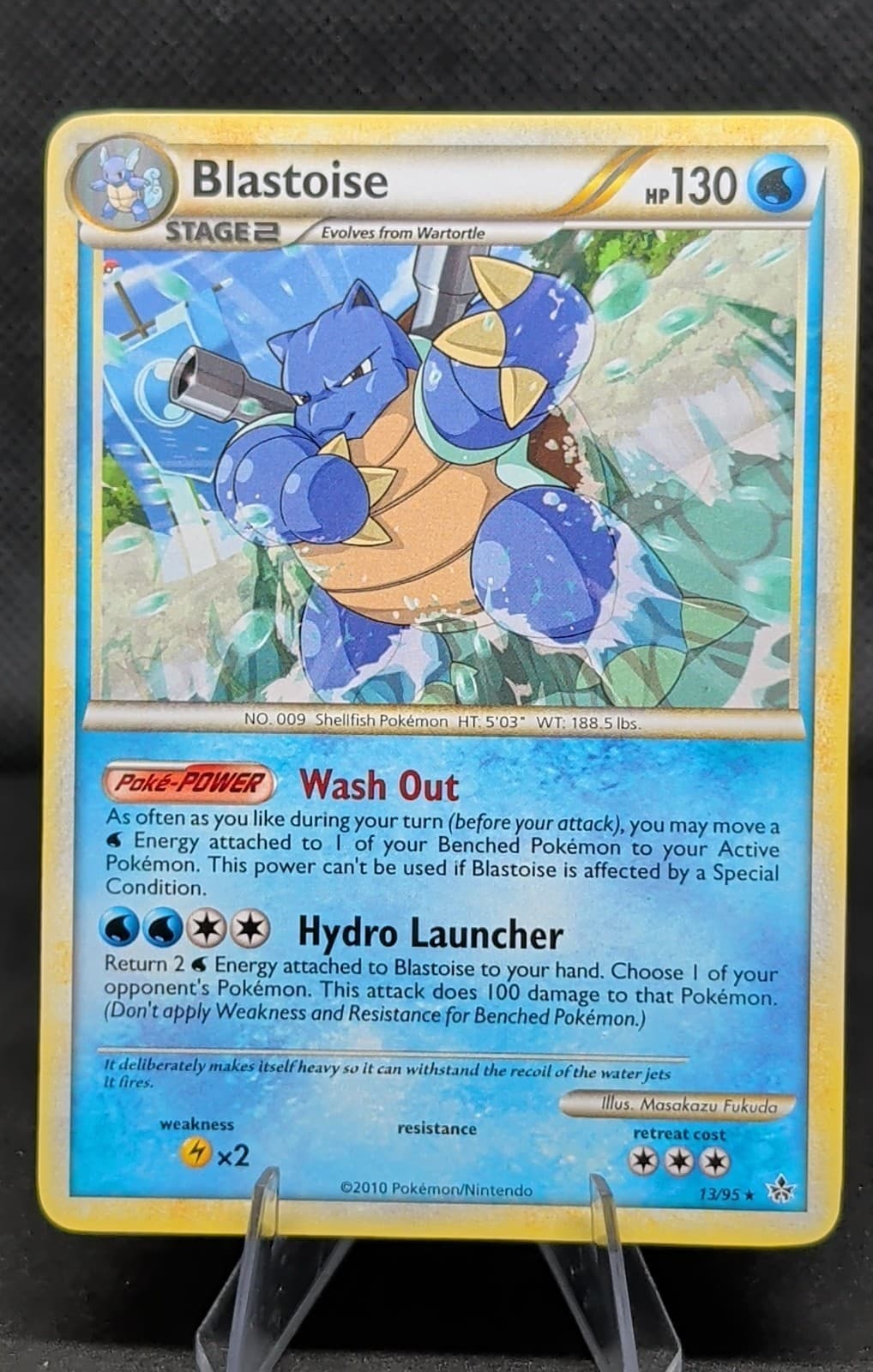 Blastoise 13/95 Unleashed Regular Non-holo
