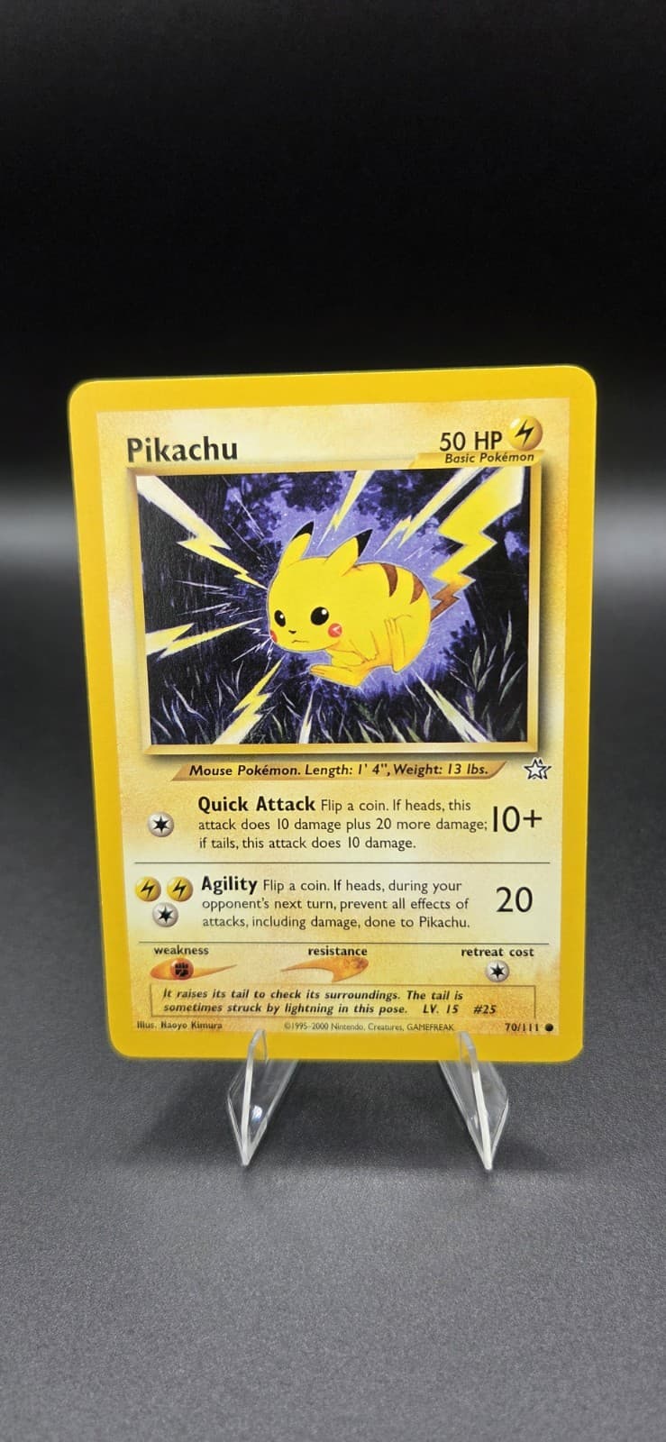 Pikachu Neo Genesis 70/111 NM