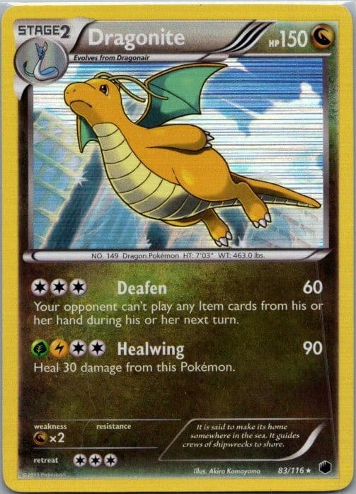 Dragonite Plasma Freeze 83/116 MP