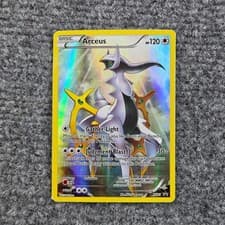 Arceus XY83 Full Art Black Star Promo Pokemon TCG Holo MP Moderately Played