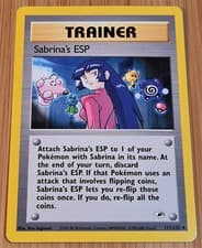 Sabrina's ESP # 117/132 Uncommon Gym Heroes 2000 EN Near Mint to Mint Vintage