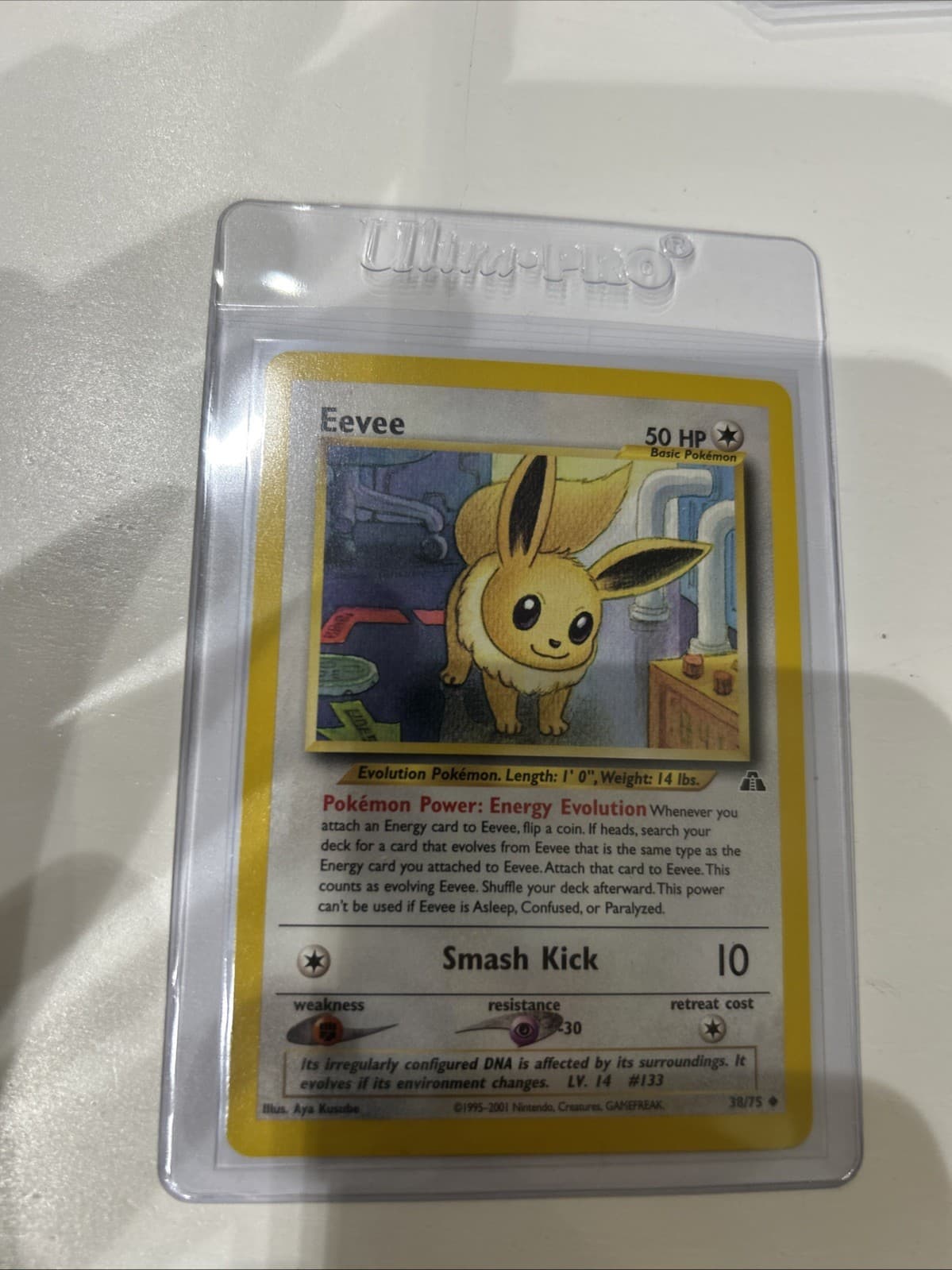 Pokémon TCG - Eevee - Neo Discovery (N2) - 38/72 - Regular Unlimited Uncommon