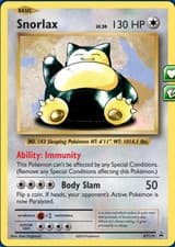 1x Snorlax - XY179 - Black Star Promos Heavily Played Pokemon XY - Black Star Pr