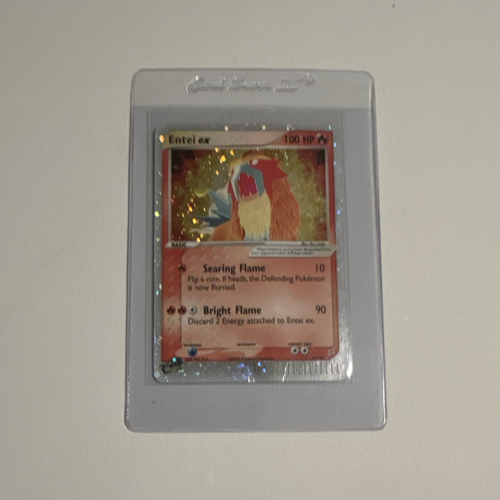 Pokemon TCG Entei ex 91/95 Team Magma vs Team Aqua Ultra Rare Holo 100 HP