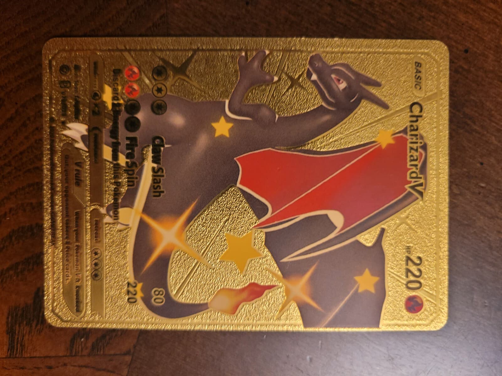 Champion's Path Charizard V 079/073 Secret Rare Gold Foil Pokemon Card FASTSHIP