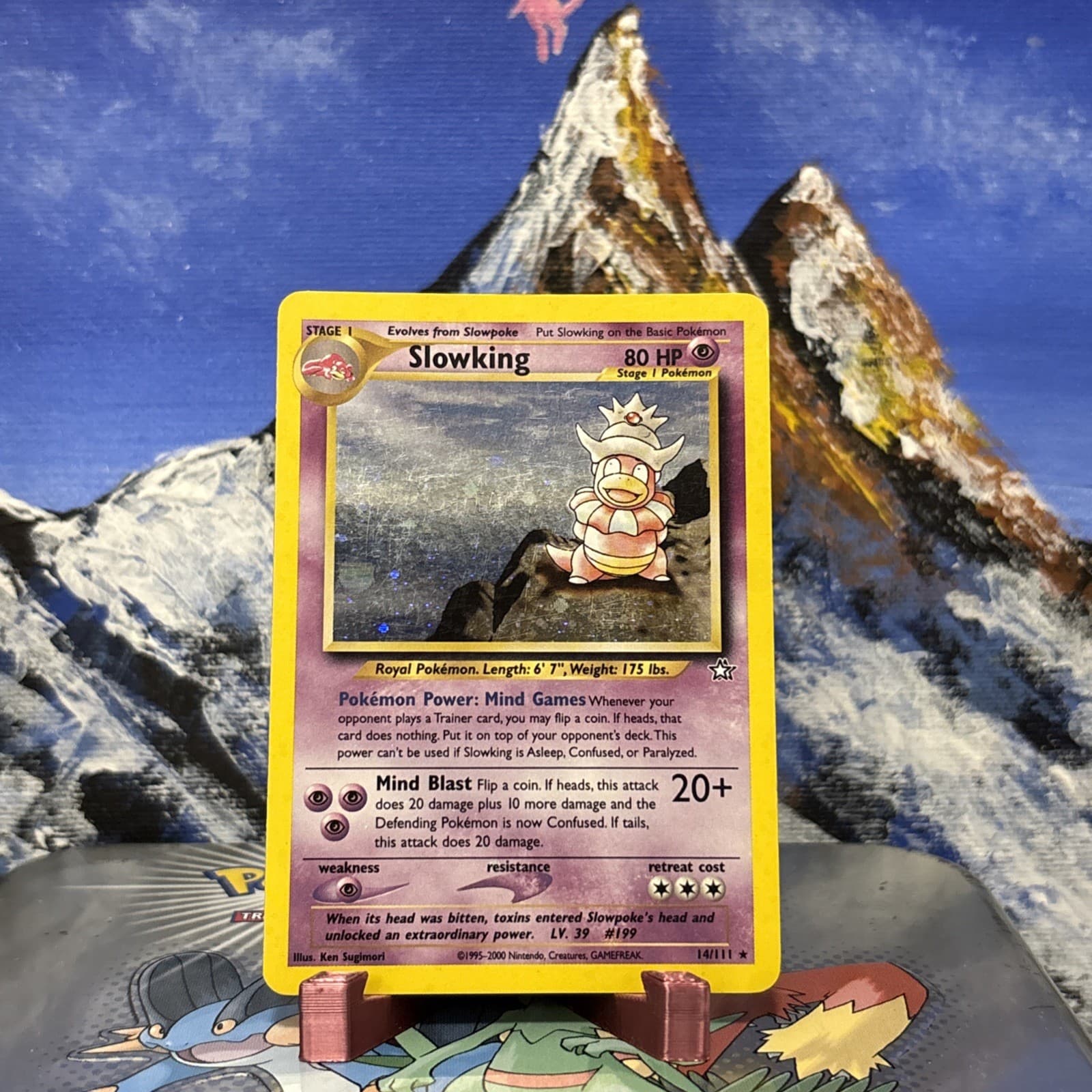 Slowking - 14/111 Pokemon Neo Genesis - Holo LP / LP- ✨
