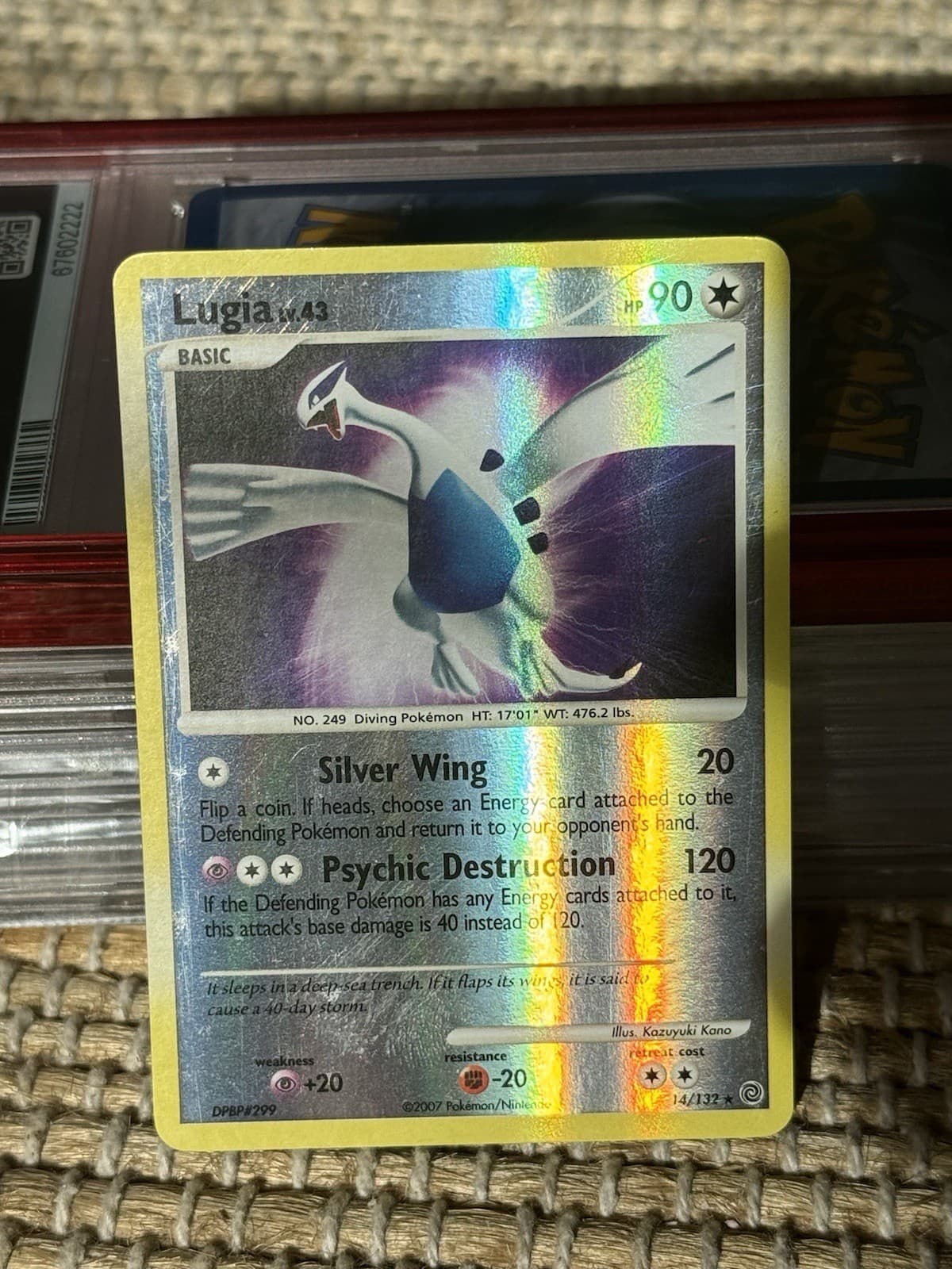 Lugia 14/132 Secret Wonders Reverse Holo LP-