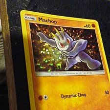 Machop 6/12 McDonald's 2018 Holo Promo Pokemon TCG English Basic Dynamic Chop